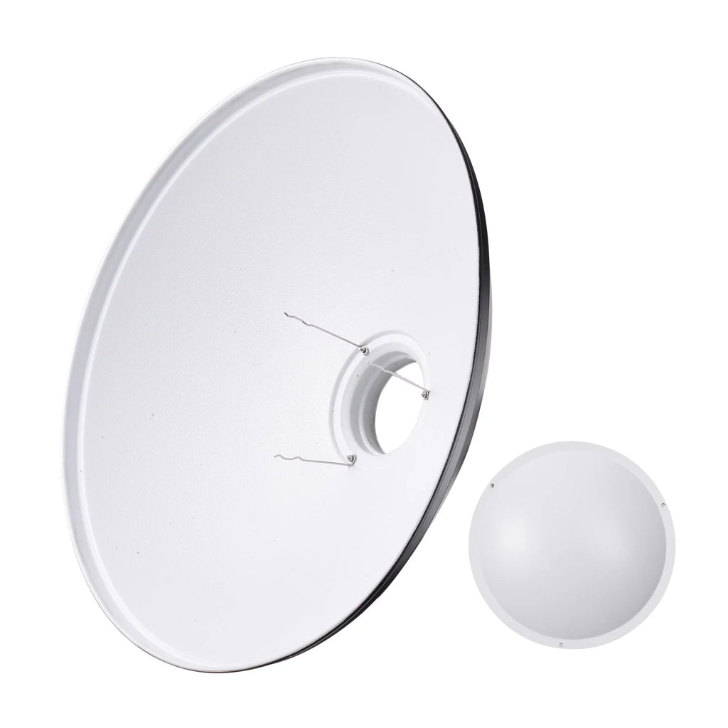 22 Inch Beauty Dish Reflector Diffuser with Honeycomb for Bowens Mount M350051