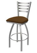 Swivel Bar Stool with Anodized Nickel Finish M77027