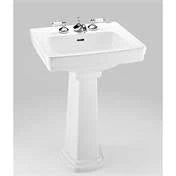 Colonial White Pedestal Foot A2687
