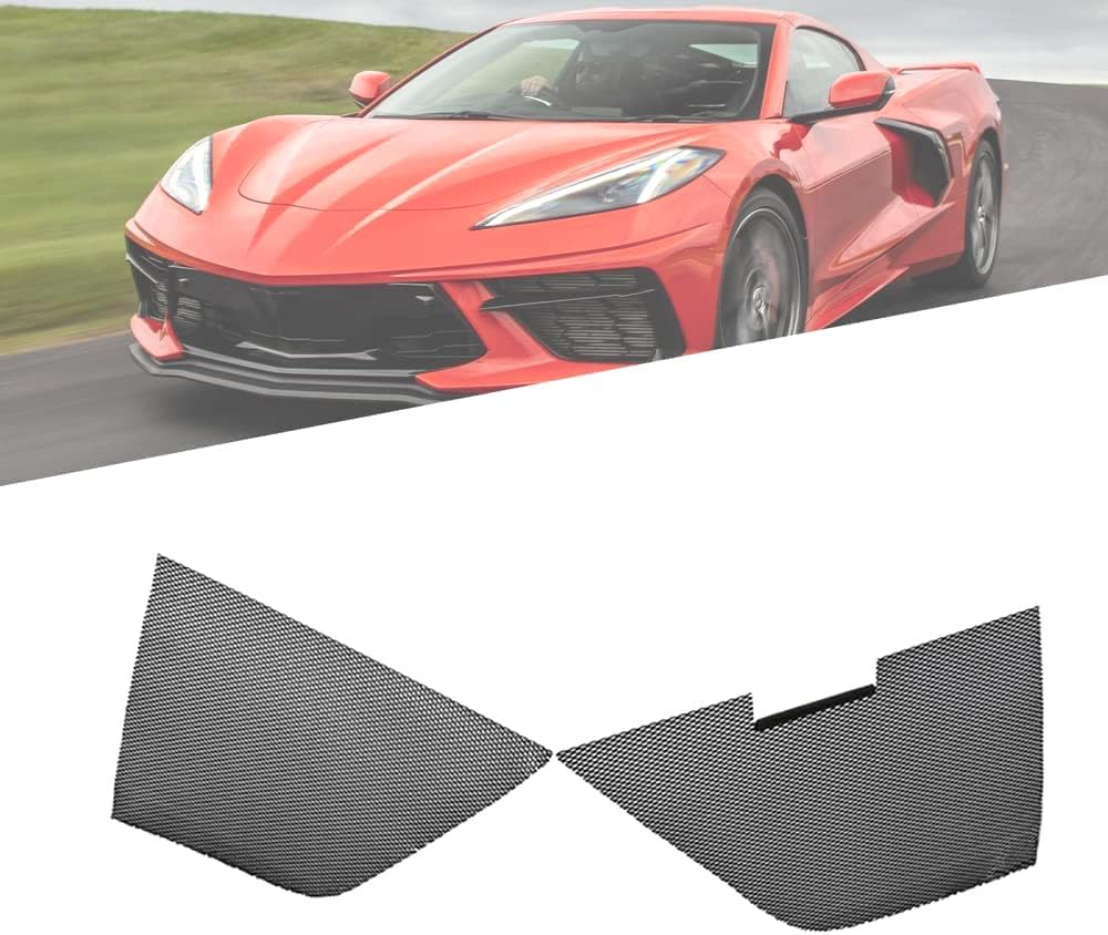 2Pcs Aluminum Car Grille Mesh Set V933