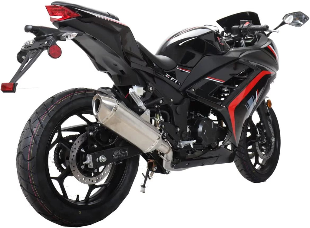 250cc Motorcycle, 6 Manual Transmission Electric Start 17" Wheels R18227