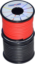 12 AWG Silicone Wire 70 feet Tinned Copper Stranded Wire High Temperature Resistance Pack of 2 X416