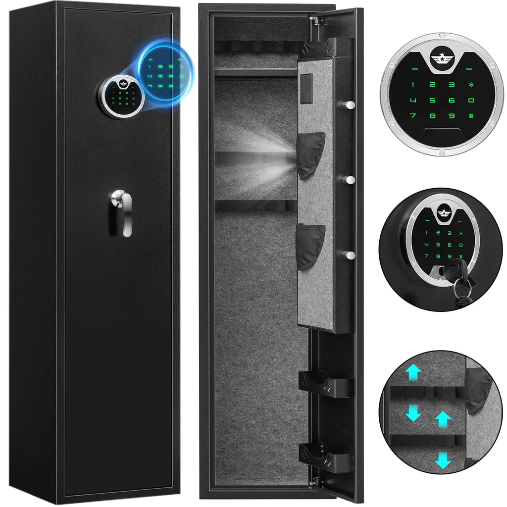 3-5 Long Gun Safe with Backlit Keypad Z4016