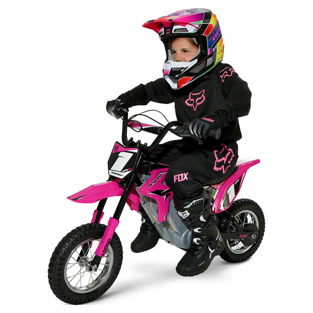 Green 24 Volt Electric Motorcycle F214