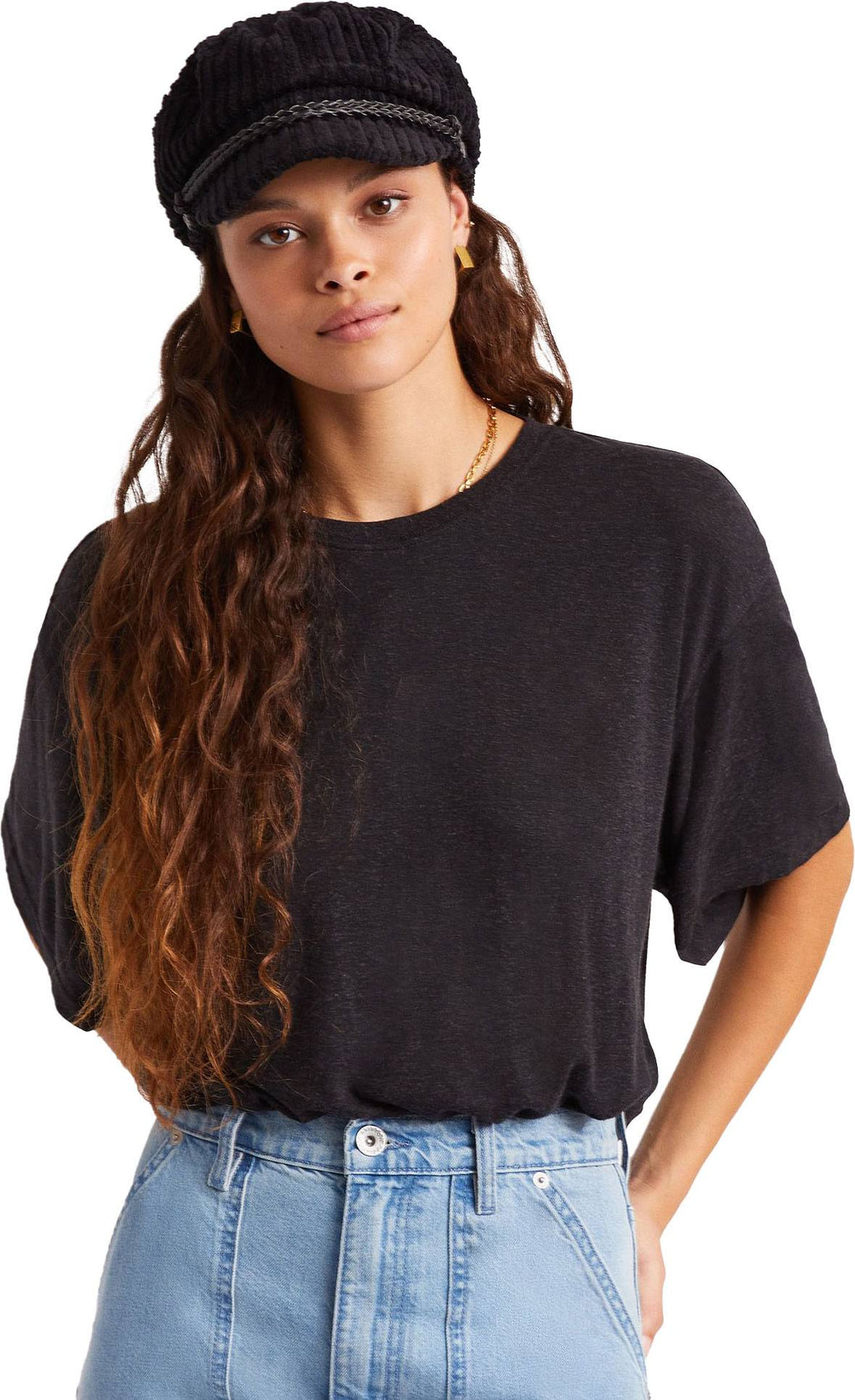 Jet Black Cap H6157