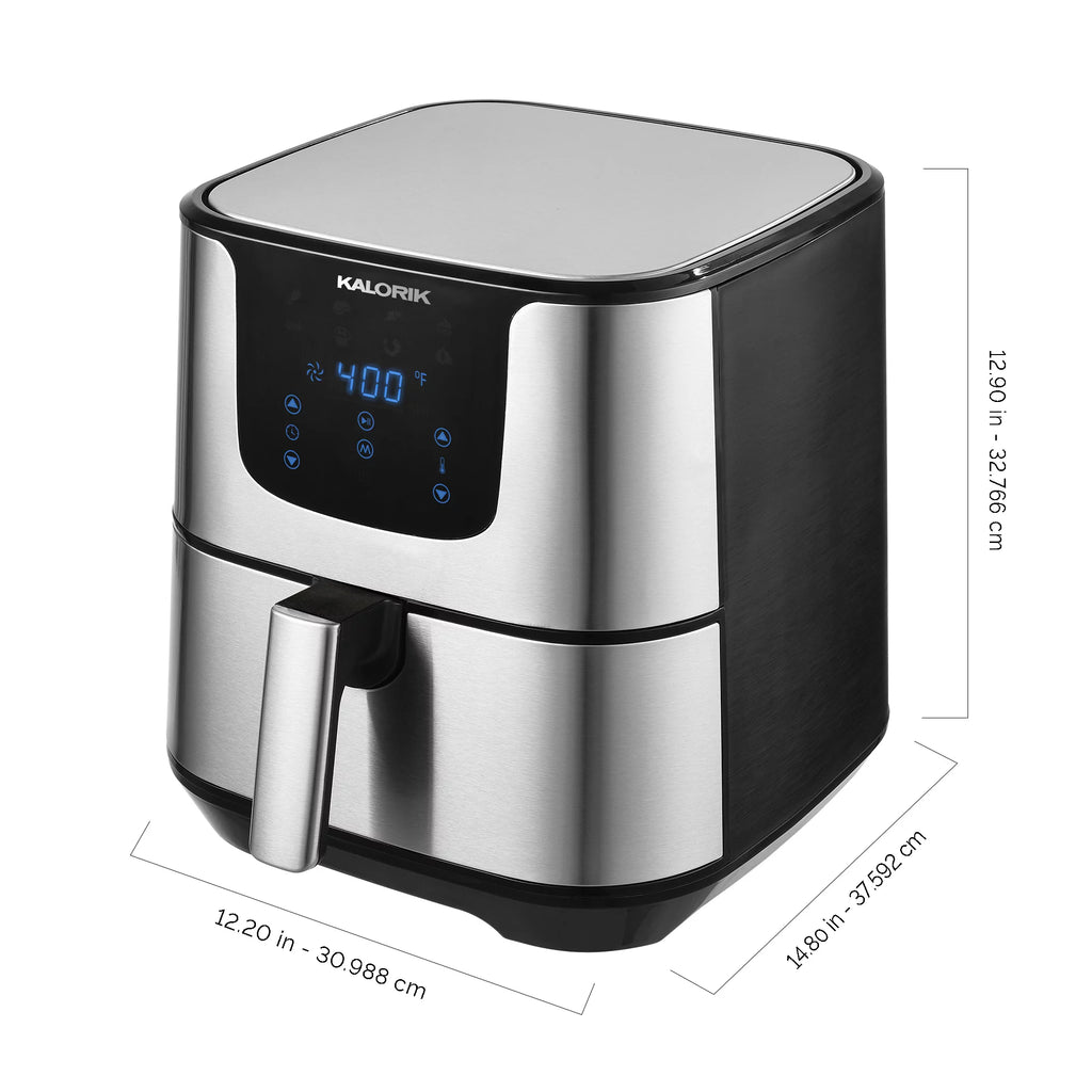 6 Quart Digital Air Fryer with Trivet H315067