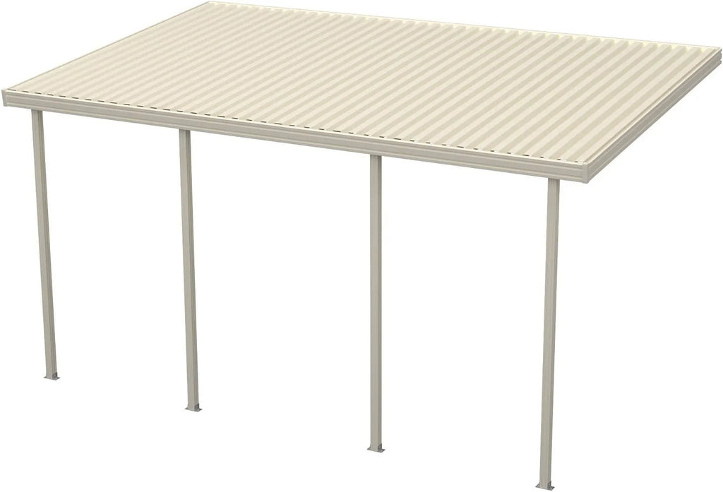 Ivory Aluminum Patio Cover Z10601