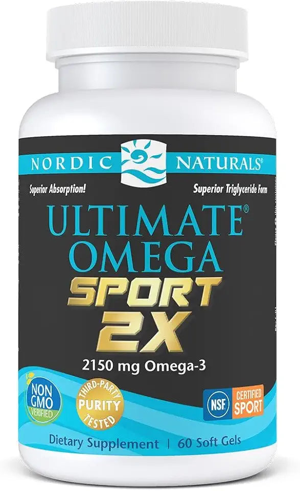 Lemon Flavor 60 Soft Gels 2150 mg Omega-3 Fish Oil E78793