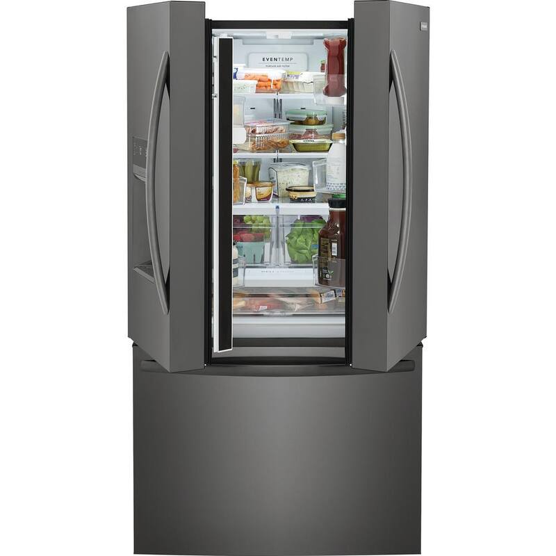 27.8 Cu. Ft. French Door Refrigerator in Black Stainless Steel Q3305