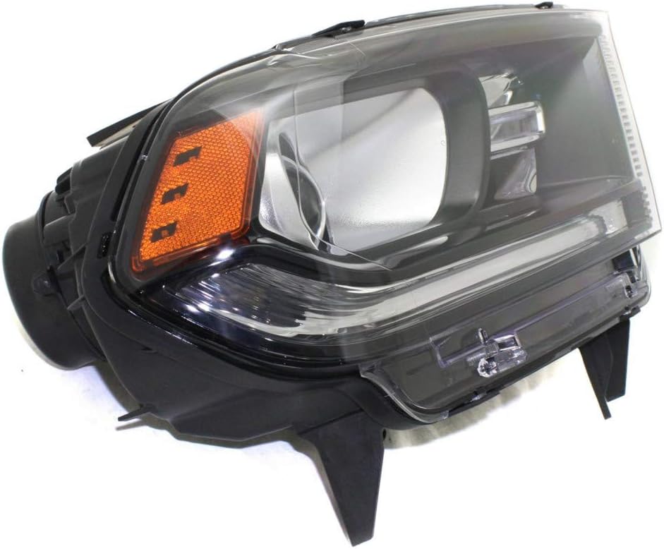 Pair Black Housing Headlight for Dodge Durango 2014 2015 S19929