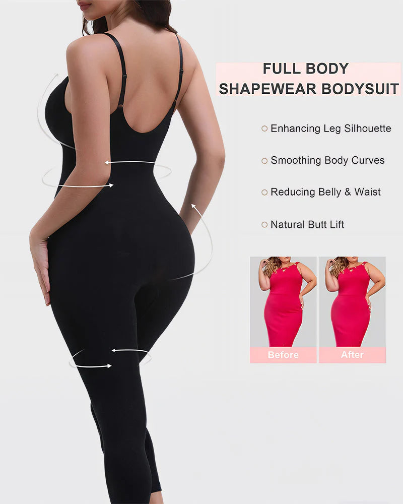 High Waisted Tummy Control Bodysuit O489835