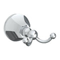 Rustica Brass Wall Mounted Double Robe Hook U91274