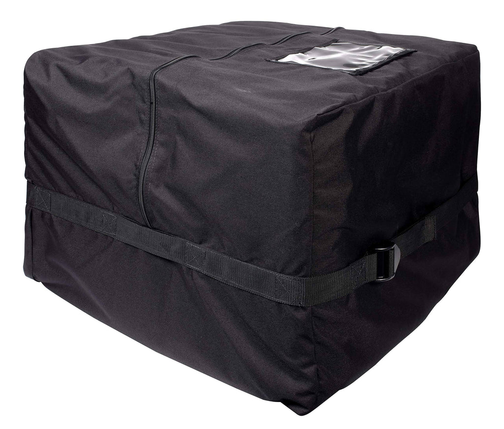 Black Nylon Carrier Bag B559
