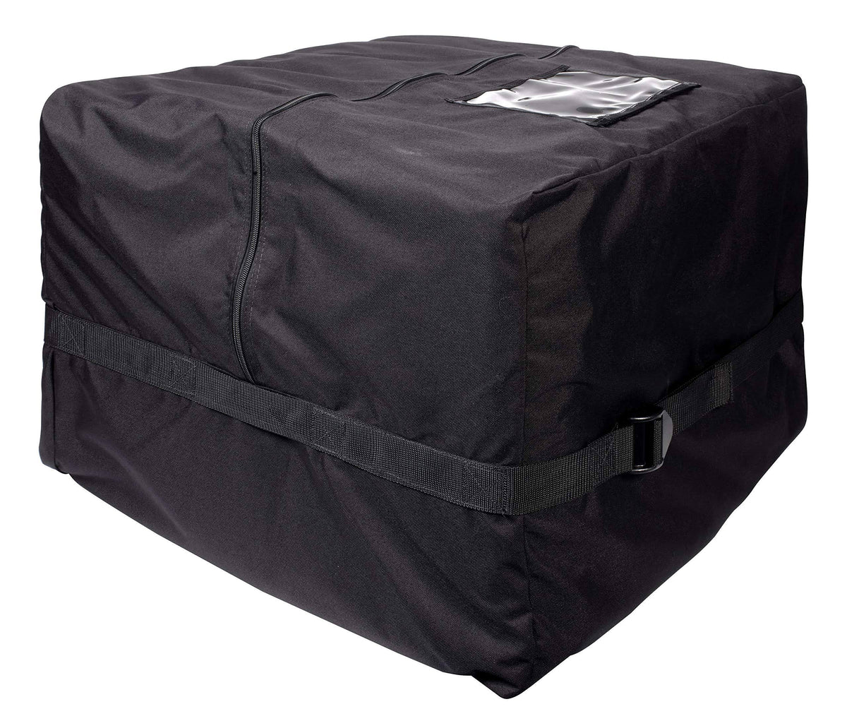 Black Nylon Carrier Bag B559