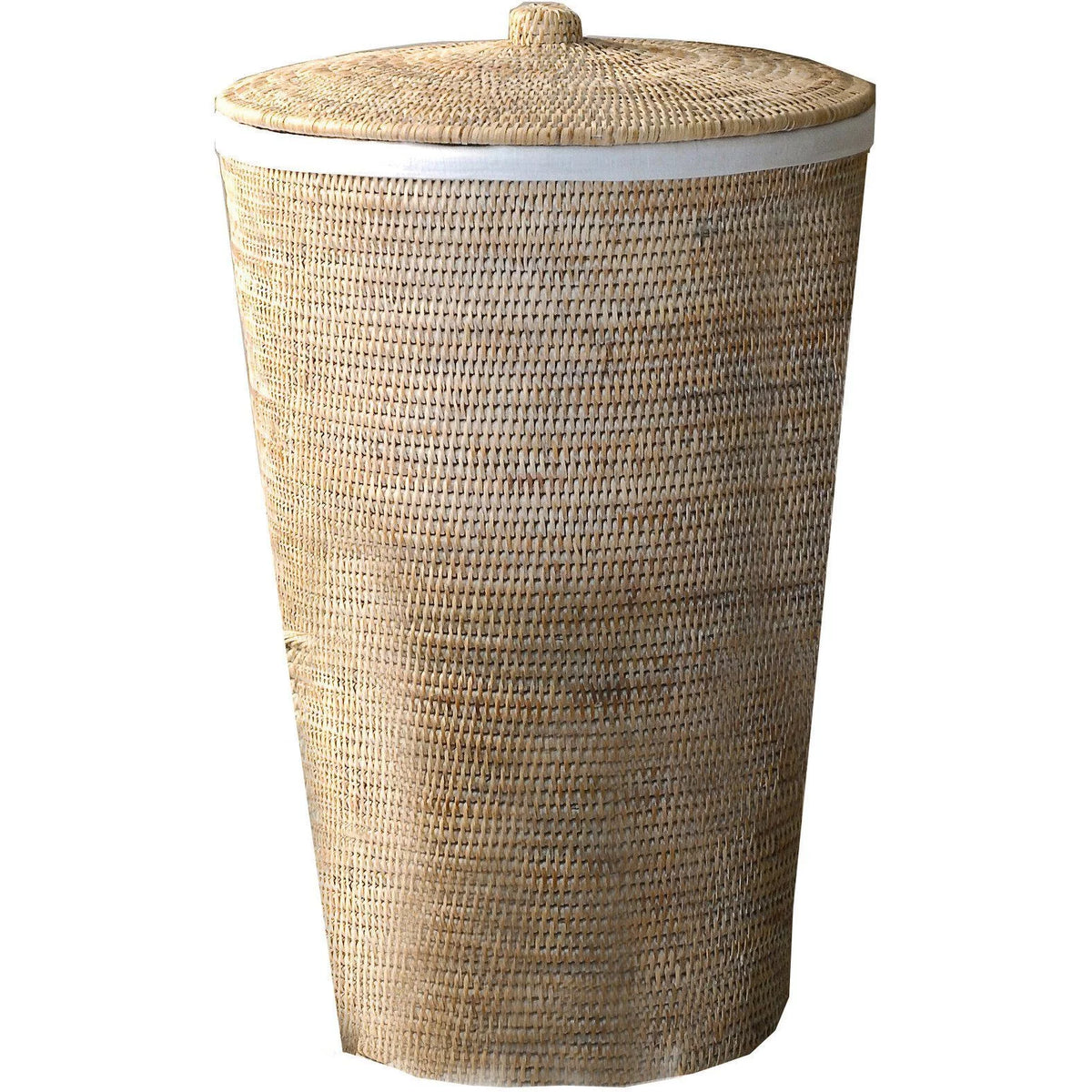 Rattan Laundry Basket with Lid P365605