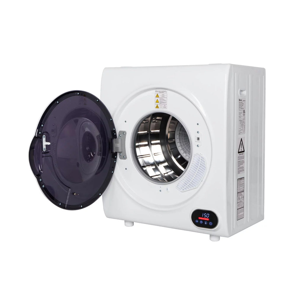 2.6 cu.ft Electric Portable Compact Laundry Dryer, White L87114