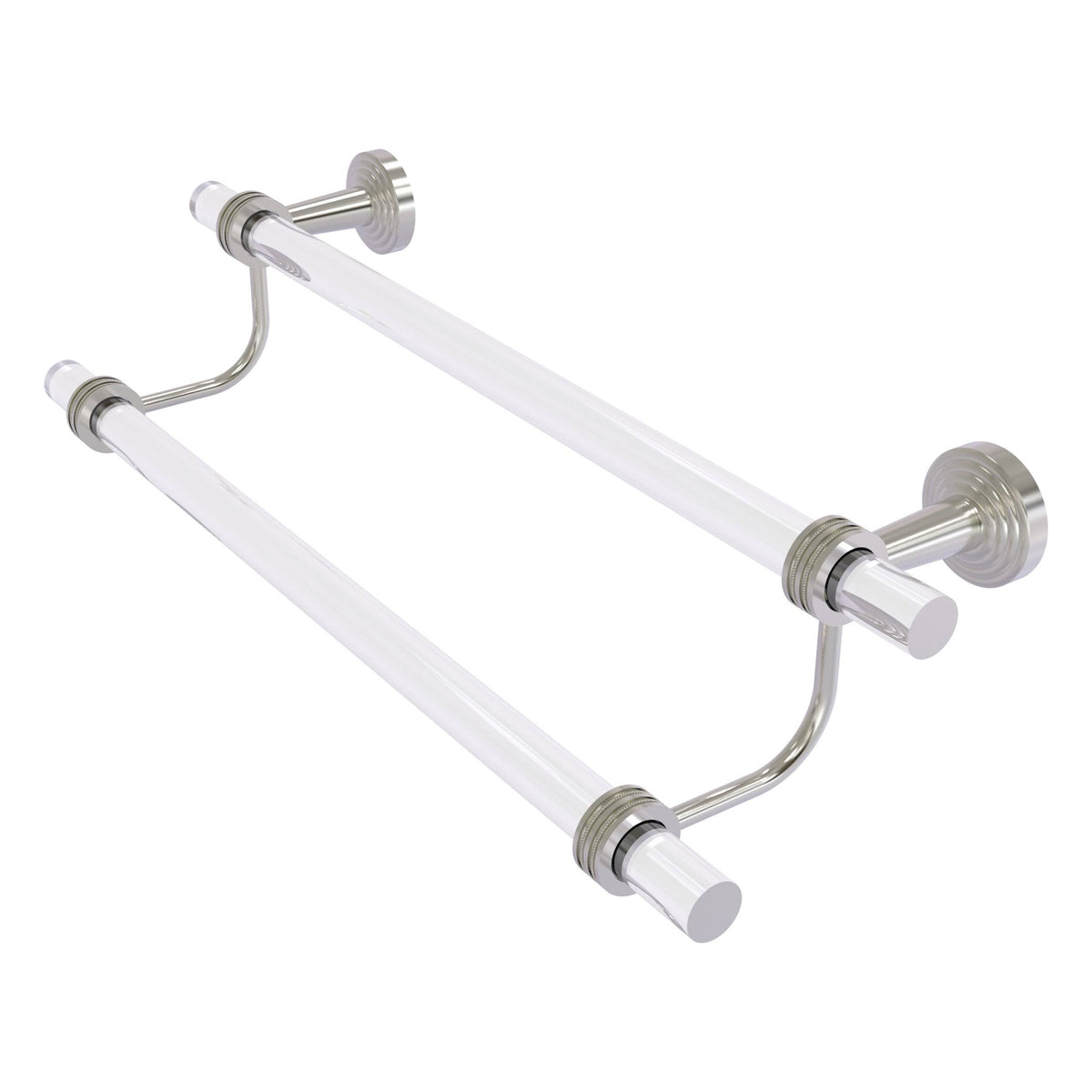 Satin Nickel Double Towel Bar R6313