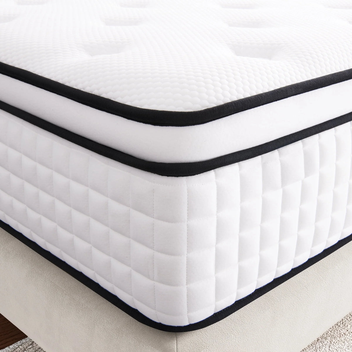 Queen 12 Hybrid Innerspring Gel Memory Foam Mattress X8900