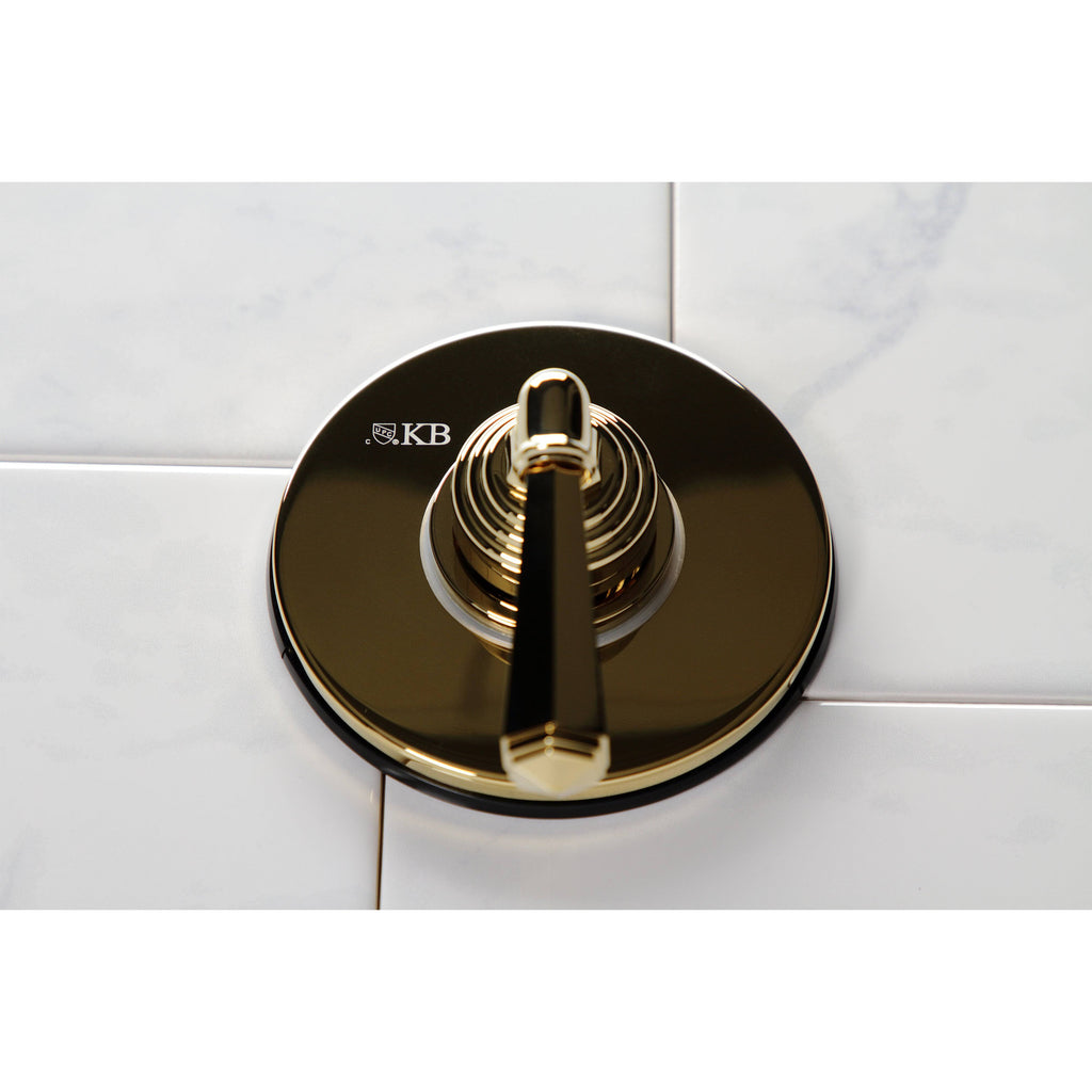 Antique Brass Three-Way Diverter Valve with Trim Kit X50123