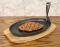 Enameled Cast Iron Fajita Skillet Set 10.5" D4374