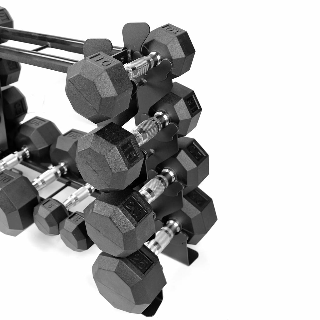 Heavy-duty 2 Tiers Dumbbell Rack N941291