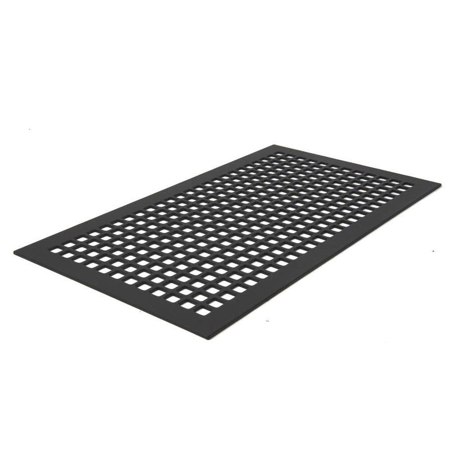 Black Steel Grille with Mounting Holes U271717