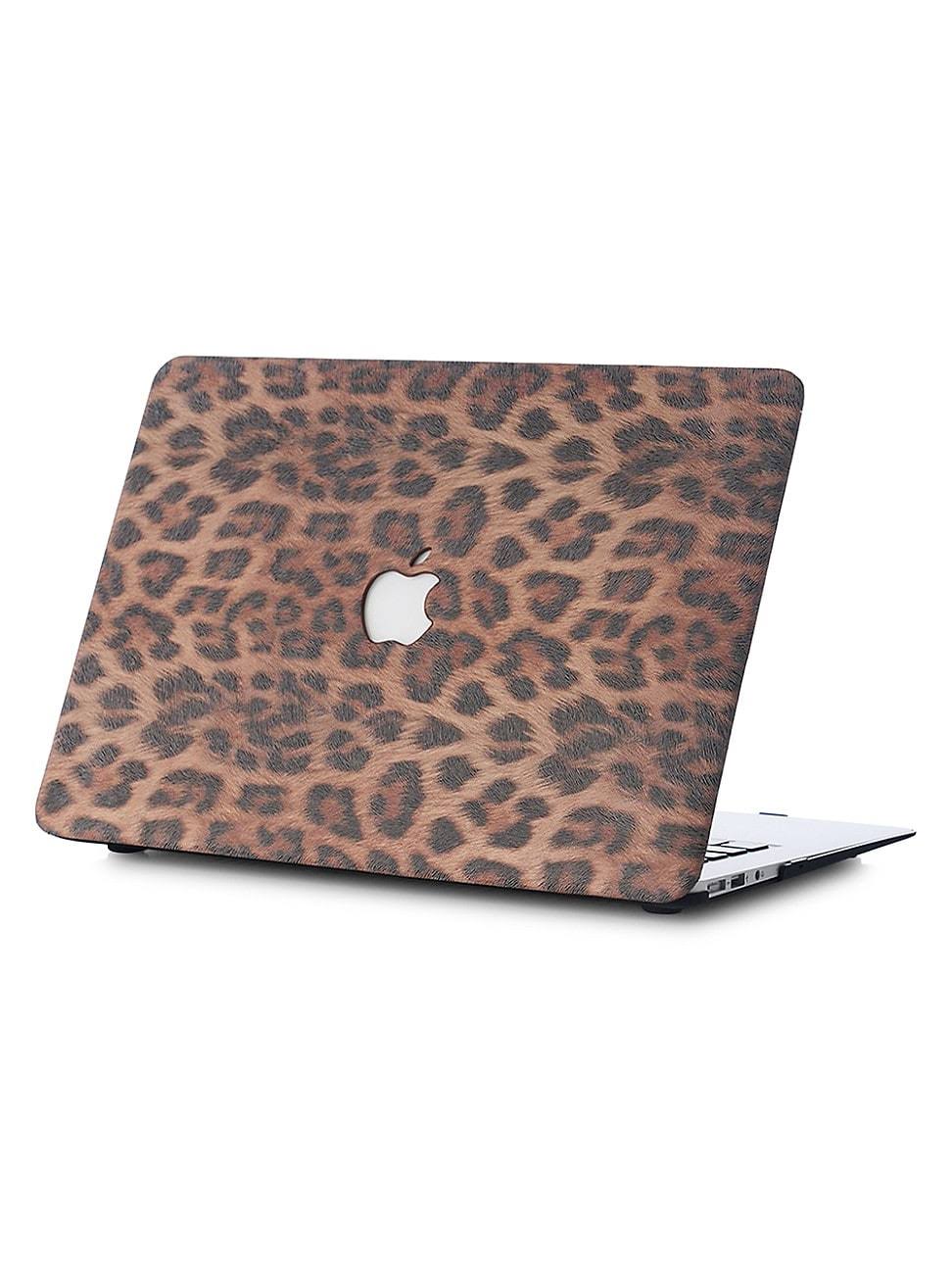 Leopard-Print MacBook Case N545914