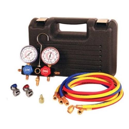 Dual Aluminum Gauge Set with Case Y569