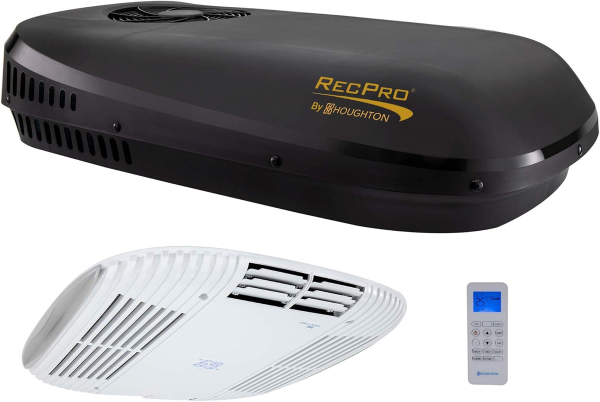 White Low Profile 9.5K Non-Ducted RV Air Conditioner J698