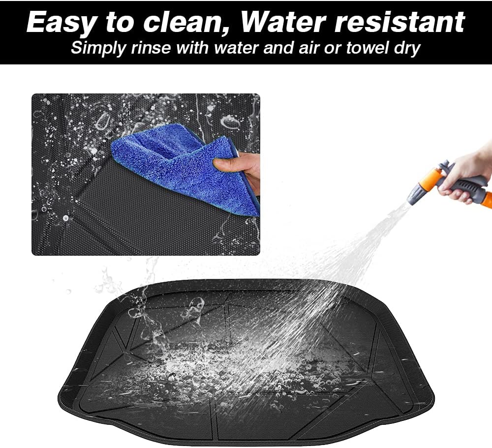 Black Non-Slip Car Cargo Mat L48600