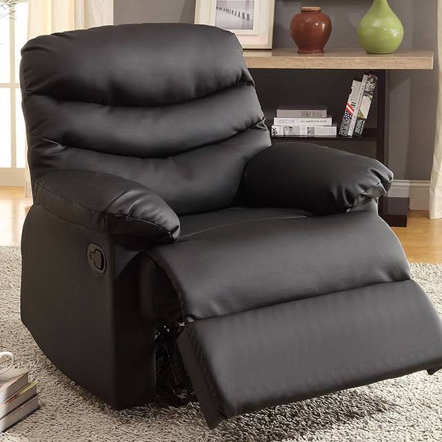 Brown Bonded Leather Recliner R922
