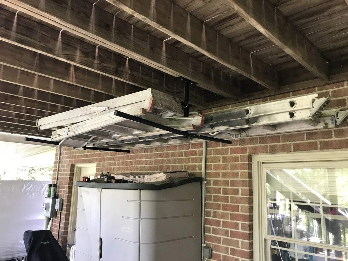 Double Ladder Ceiling Rack Pack of 2 V97547