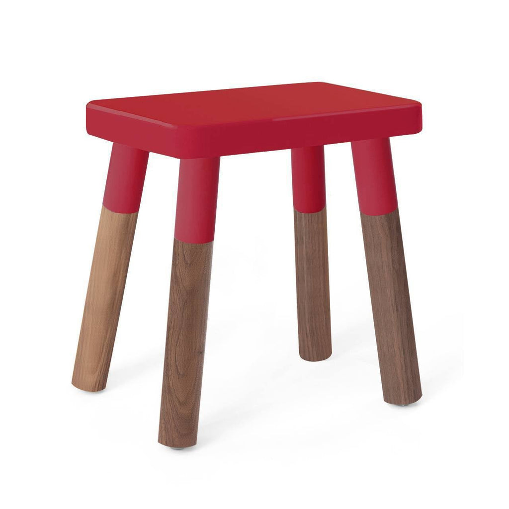Red/Walnut Wood Kids Chairs (Set of 2) Z96624