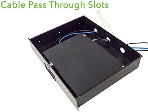 19 Inch Rack Mount Lockable Deep Drawer 3U Pack of 2 Z730