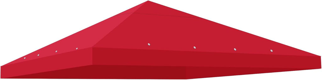 10'x10' Gazebo Top Replacement Canopy Cover C90377