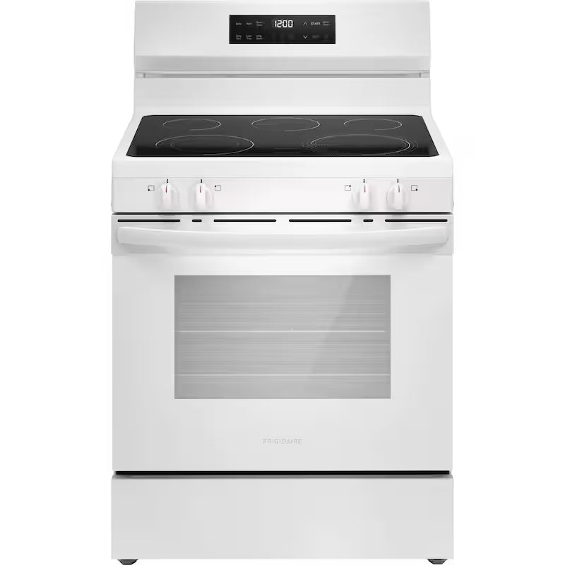 White 5 Element Freestanding Electric Range K9662