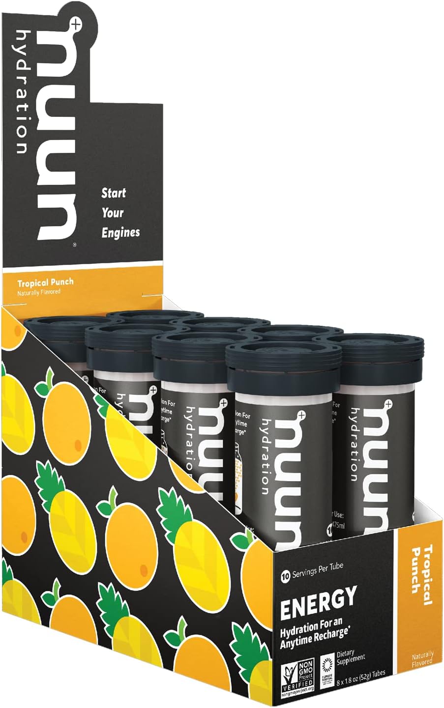 Tropical Punch Electrolyte Drink Tablets, 80 Count Pack of 2 L456