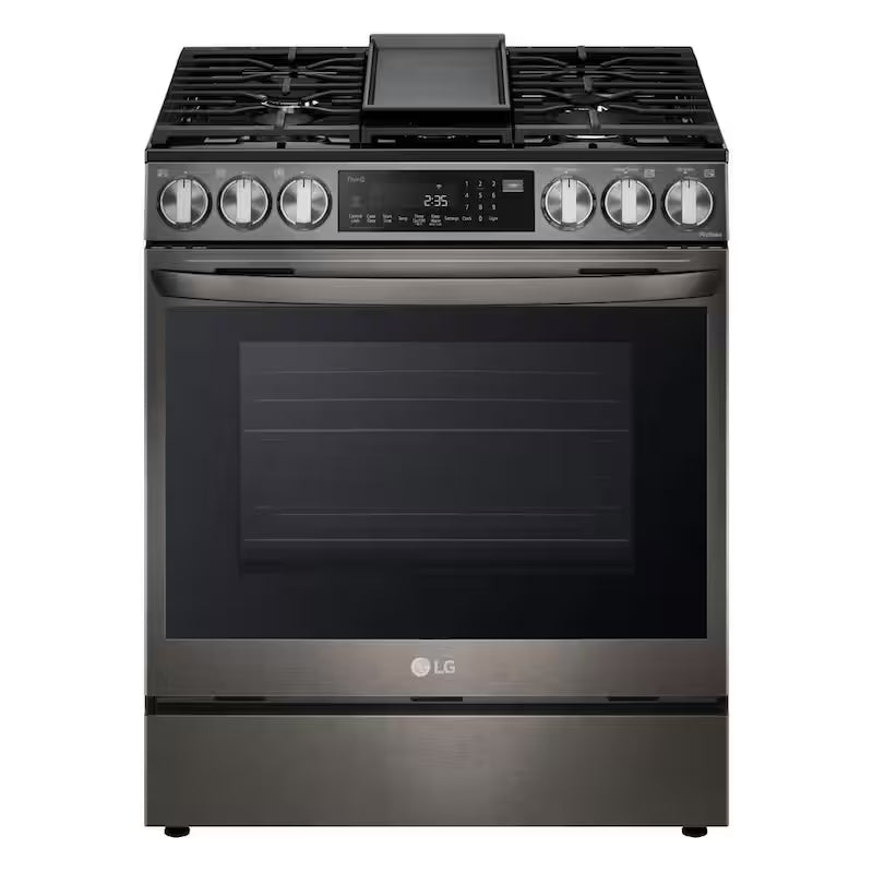 6.3 cu. ft. Slide-in Gas Range with Air Fry D759761