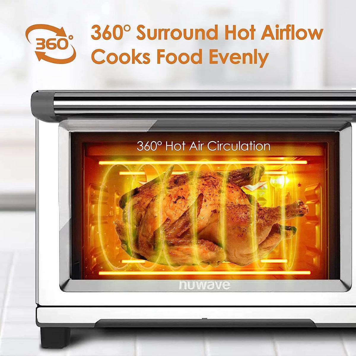 30-Qt 12-in-1 Air Fryer Toaster Oven T5706