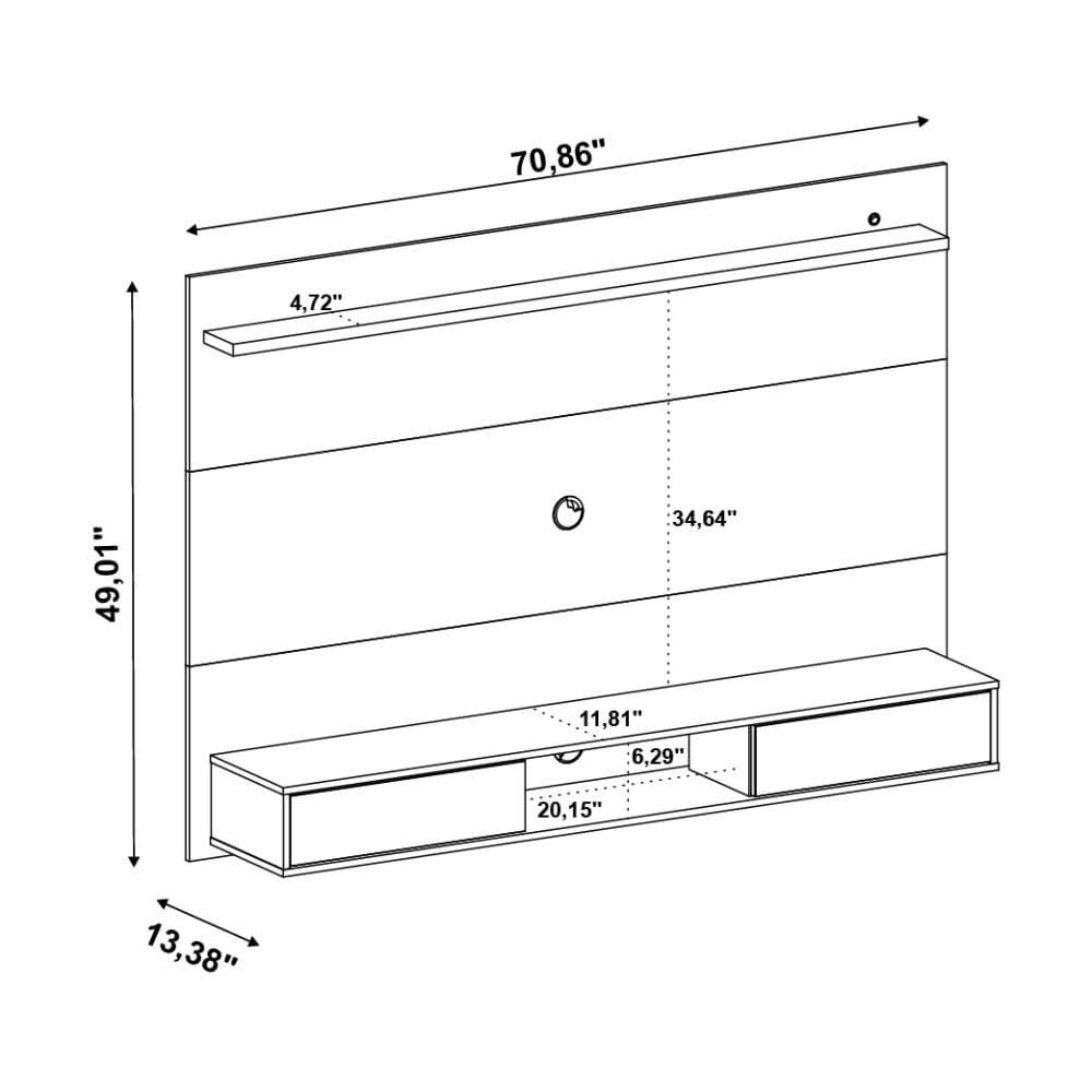 White TV Panel G597886