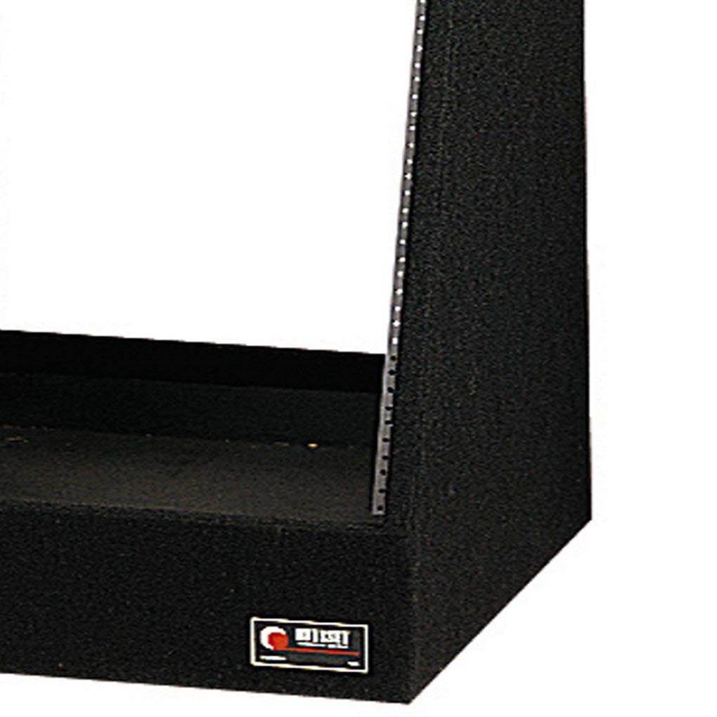 Black Angled Open Back Studio Rack Z201