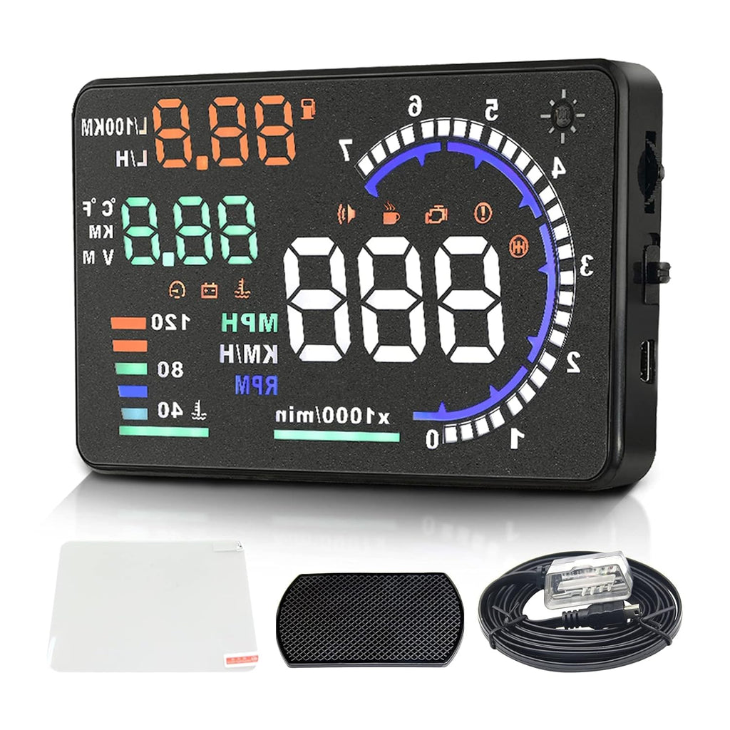 5.5 inches Multi Color Car HUD Head up Display O404630