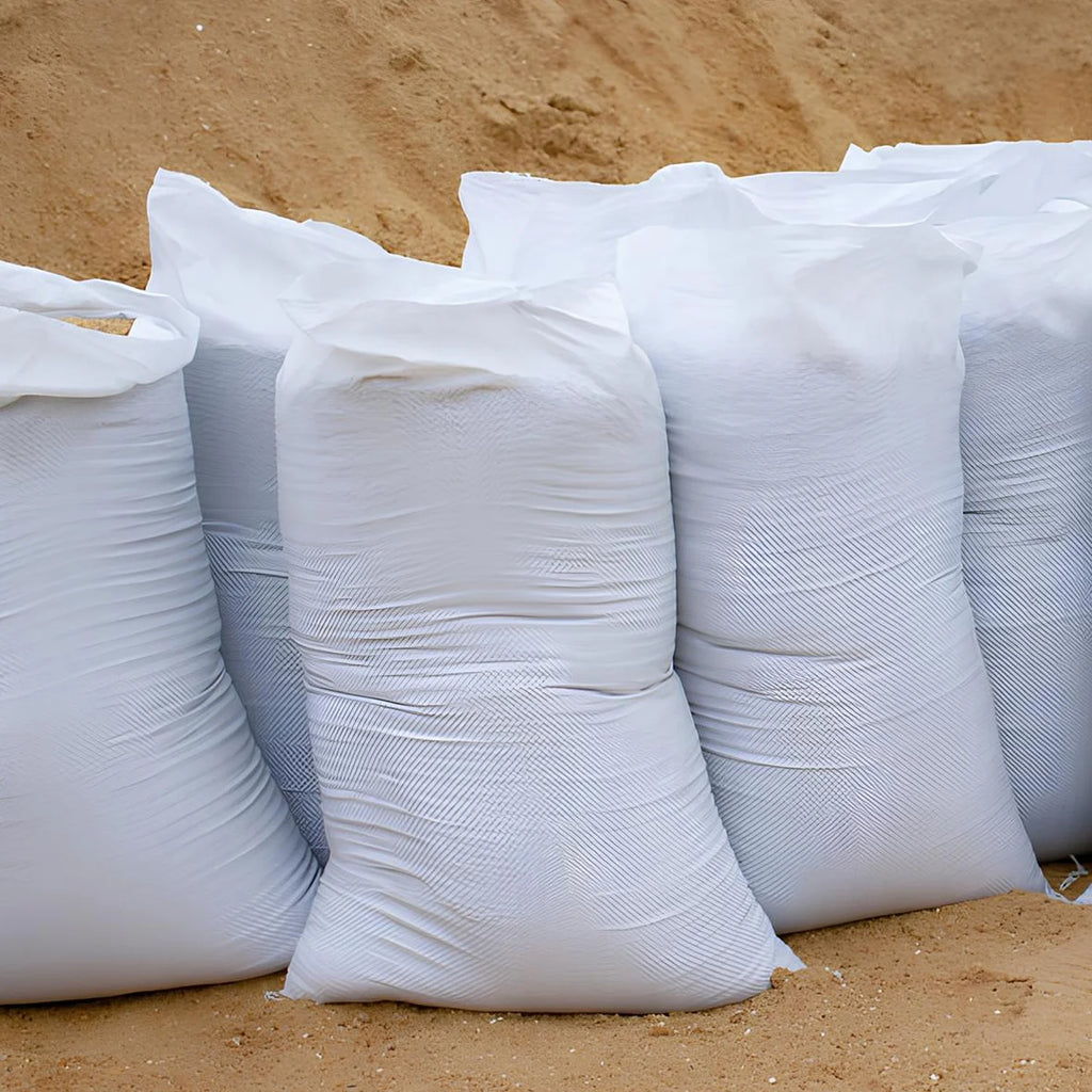 Heavy Duty Polypropylene Sandbags 14" W x 26" L UV Coated (100 Pack) H153