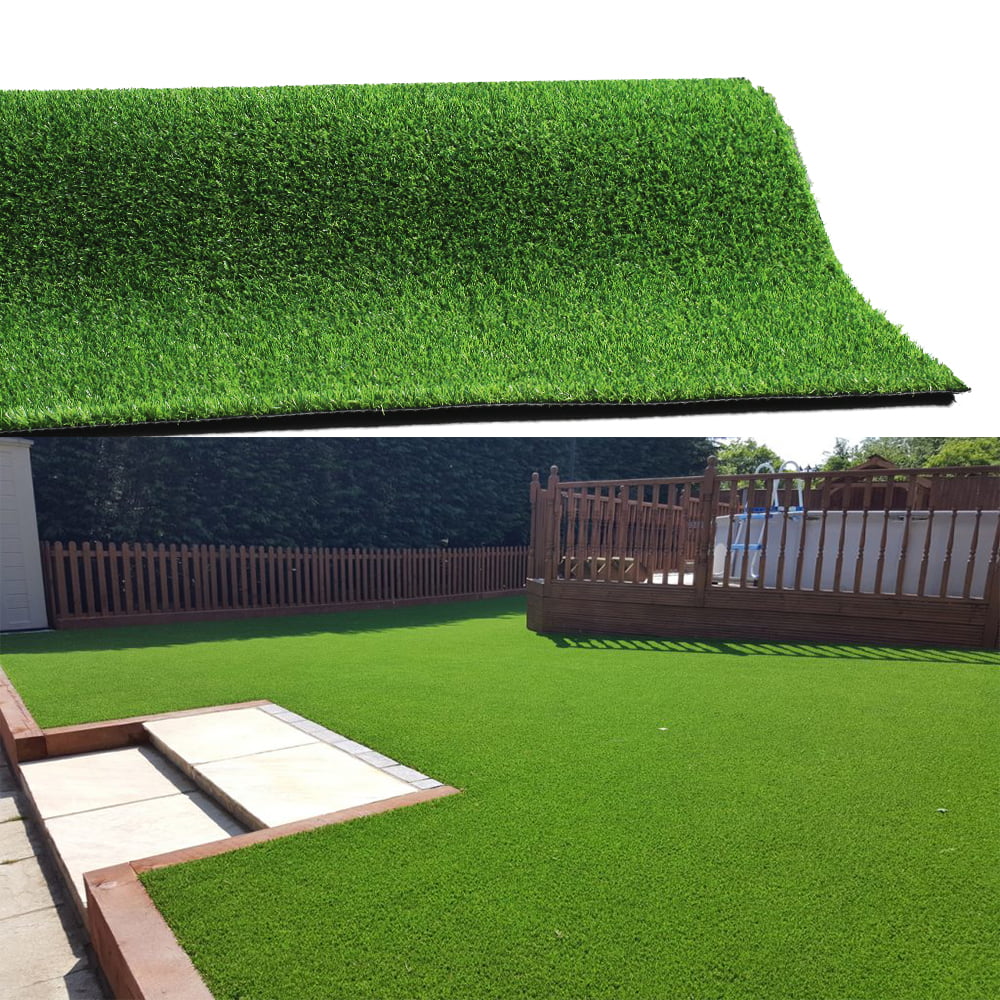 10x18ft 18mm Green Artificial Grass Turf W598