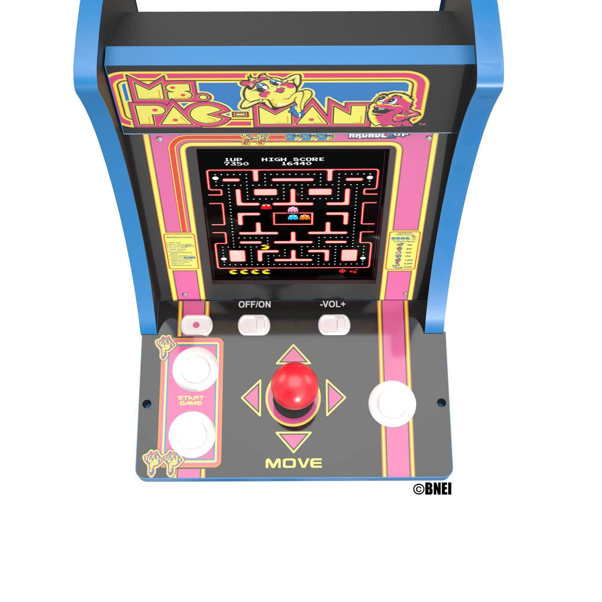 Ms. Pac-Man Countercade D8239