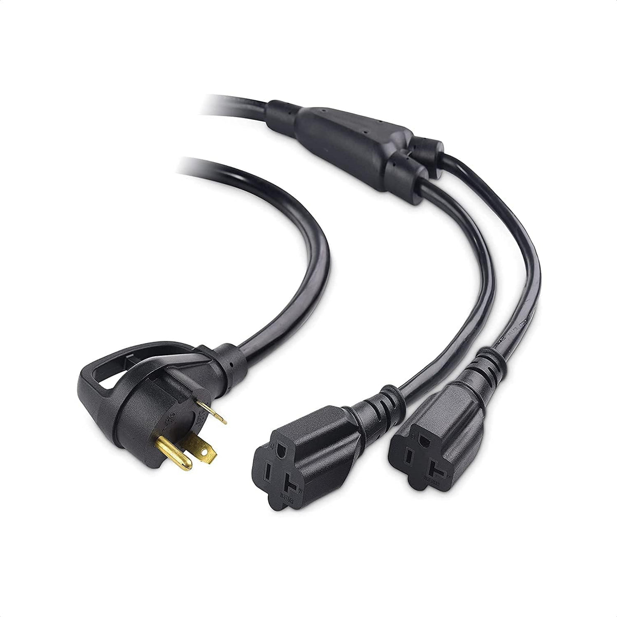 3 Prong 30 Amp Male to 20 Amp Female Adapter 2.5 Feet Pack of 2 C6887