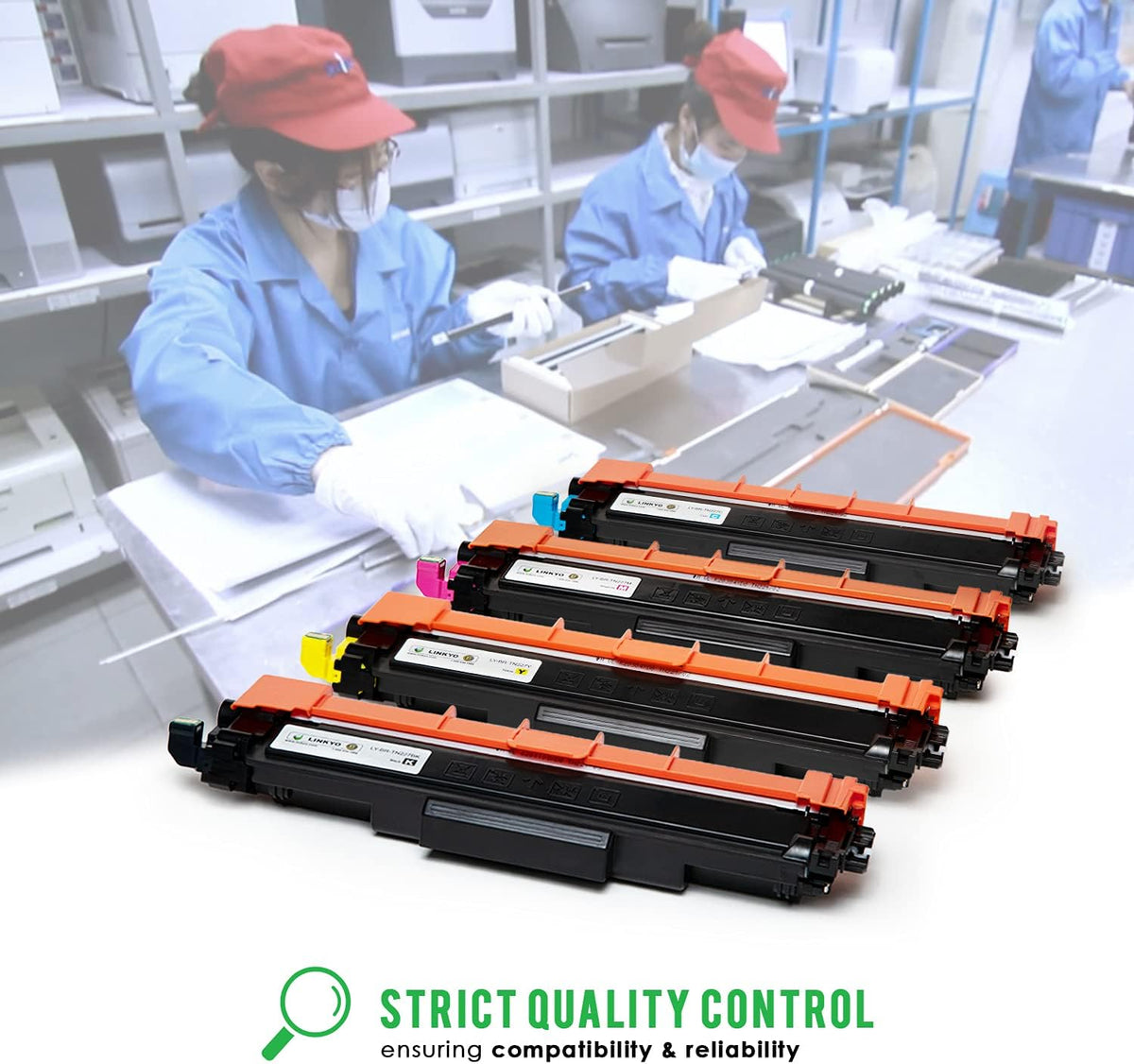 Compatible Toner Cartridge 4-Pack T814015