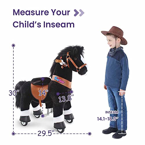 Ride on Horse Toy Plush Walking Animal Zebra Size 3 G34567