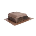 Brown Aluminum Slant-Back Roof Louver Static Vent I652965