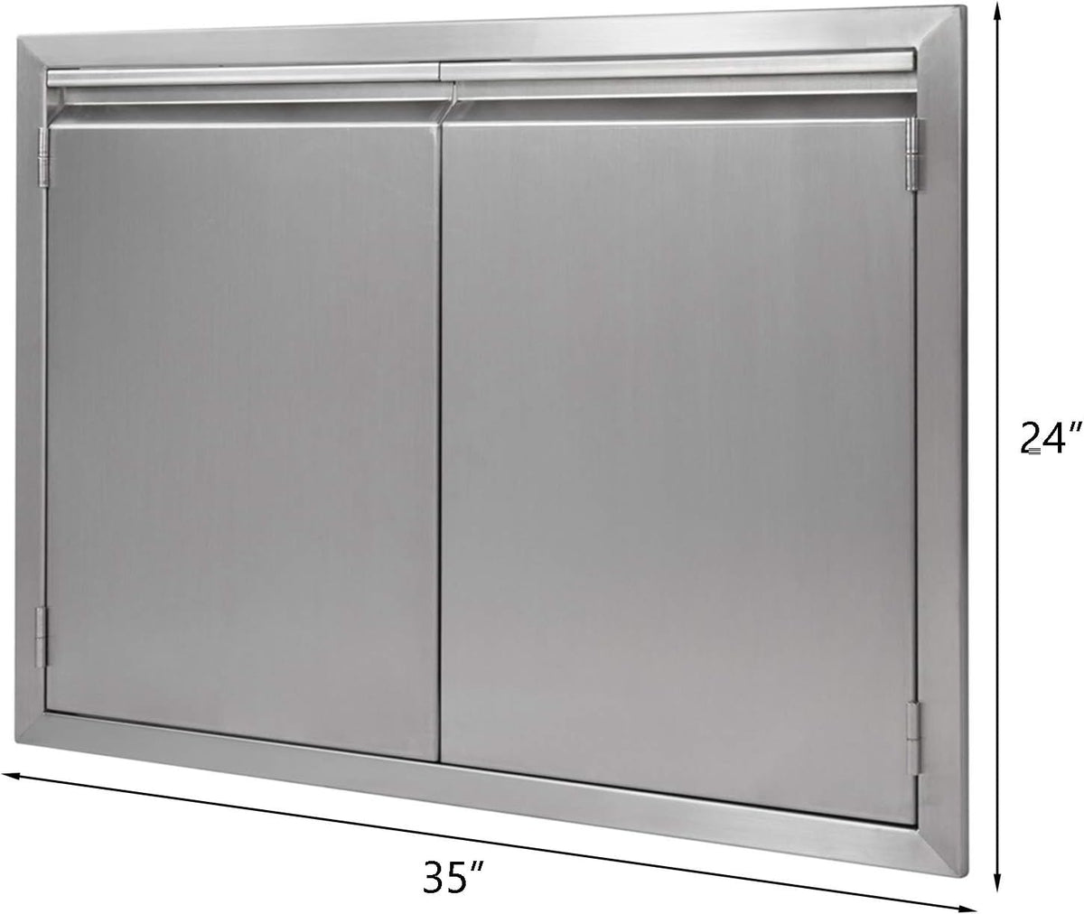 35 W x 24 H 304 Stainless Steel BBQ Access Door W571